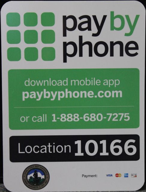Pay by Phone Download mobile app at paybyphone.com or call 1-888-680-7275