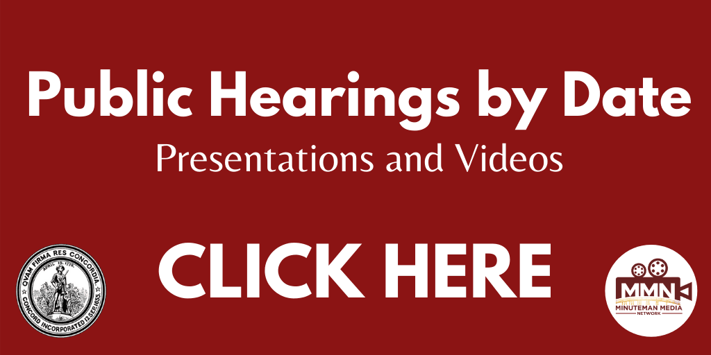 Public Hearings by Date