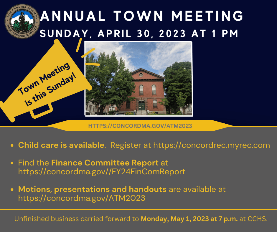 Public Hearings  ATM 2023