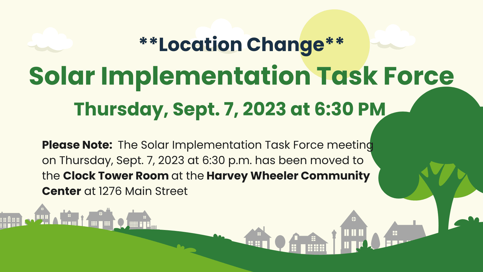 Solar Task Force  Implementation
