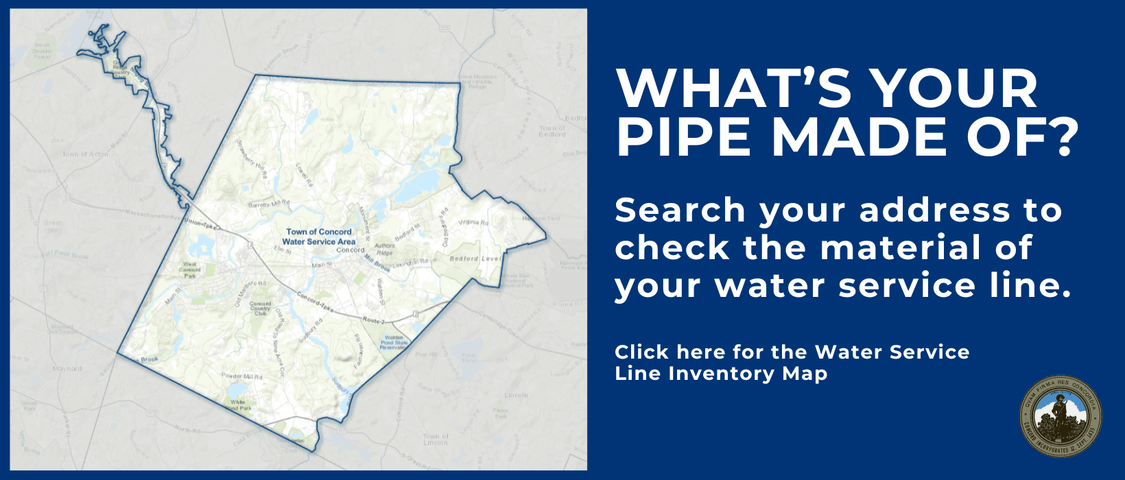 Water Service Line Inventory Map - Click to search for your address 