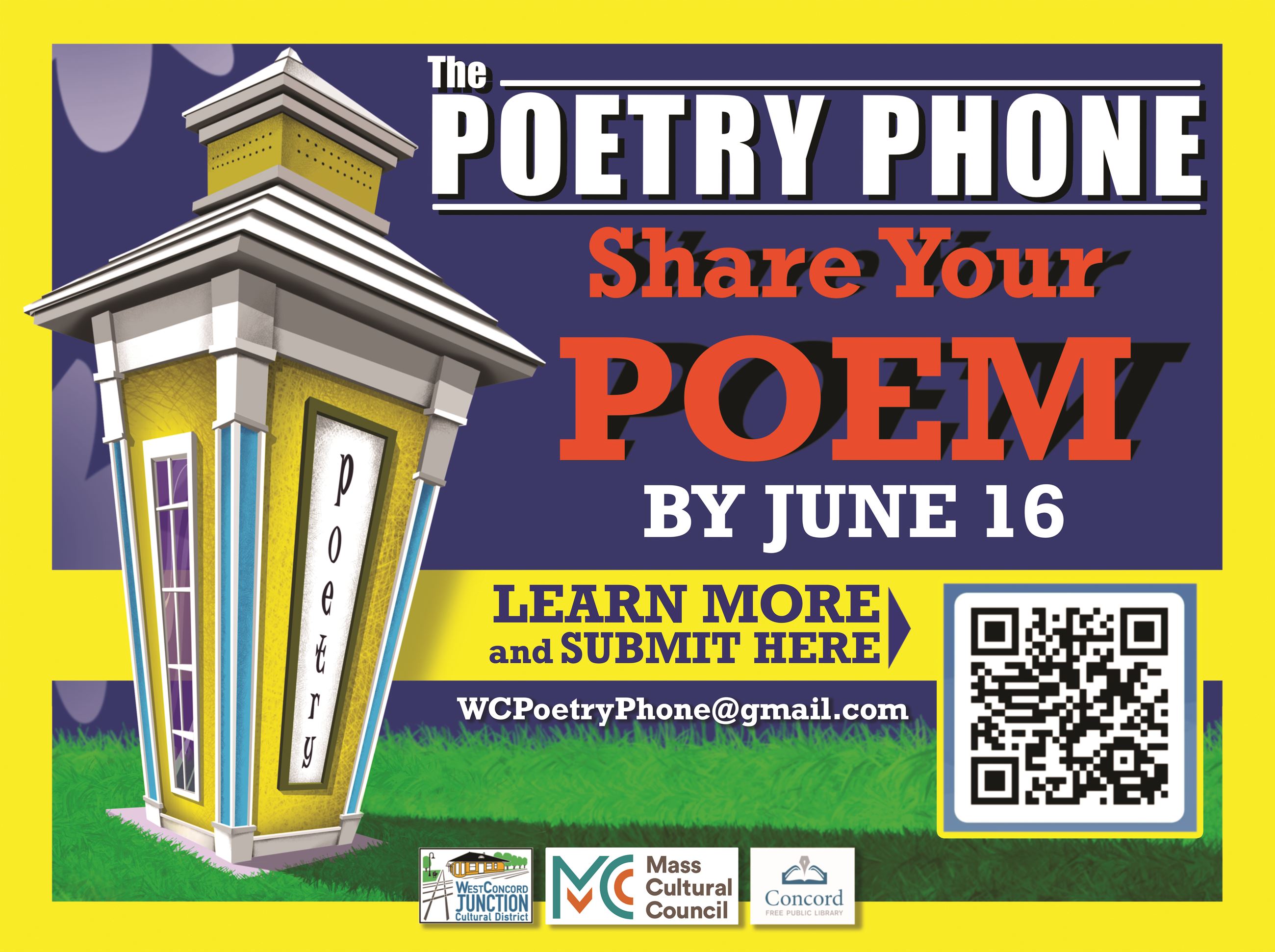 Phone Booth - Poetry Phone seeking submissions