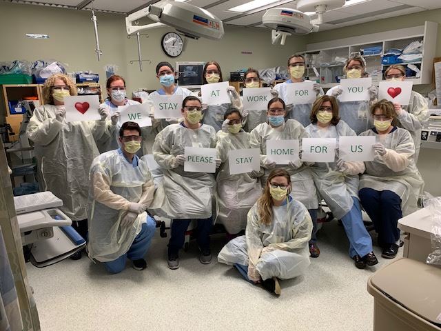 Emerson Hospital says stay home