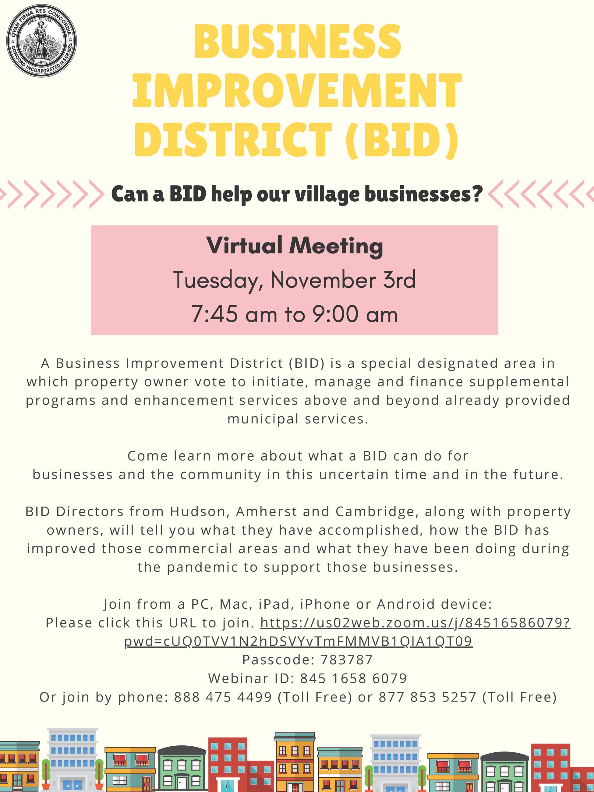 BID Webinar Flyer 11-3-2020